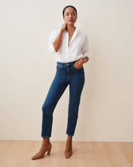 SPANXsculpt™ ReDefine Slim Straight Jeans | Medium Indigo