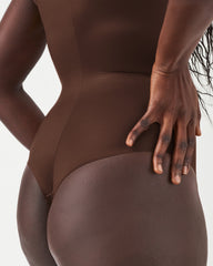SPANXshape™ Invisible Cami Thong Bodysuit Chestnut Brown
