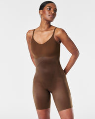 SPANXshape™ Invisible Mid-Thigh Bodysuit Chestnut Brown
