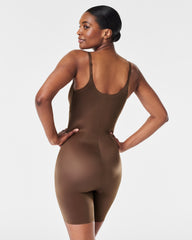 SPANXshape™ Invisible Mid-Thigh Bodysuit Chestnut Brown