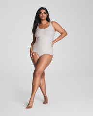 SPANXshape™ Invisible Supima® Cotton Tank French Grey
