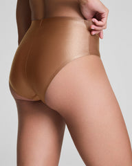 SPANXshape™ LuxeShine Brief Cafe Au Lait Shimmer