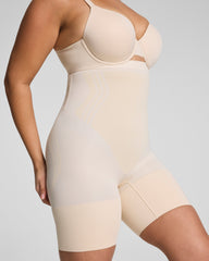SPANXsculpt™ GoFigure High-Waisted Mid-Thigh Short | Toasted Coconut