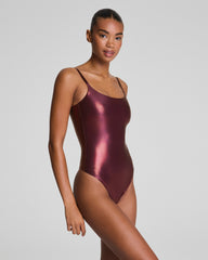 SPANXshape™ LuxeShine Cami Thong Bodysuit