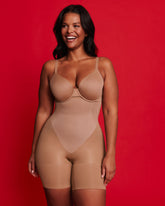 SPANXsculpt™ GoFigure High-Waisted Mid-Thigh Short | Cinnamon