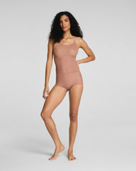 SPANXsupersmooth™ Day to Date Night Lace Boyshort | Cinnamon