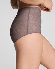 SPANXsupersmooth™ Day to Date Night Lace Boyshort | Granite