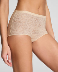 SPANXsupersmooth™ Day to Date Night Lace Boyshort | Toasted Coconut