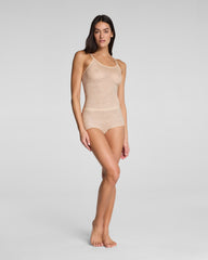 SPANXsupersmooth™ Day to Date Night Lace Boyshort | Toasted Coconut