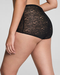 SPANXsupersmooth™ Day to Date Night Lace Boyshort | Very Black