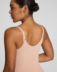 SPANXsculpt™ GoFigure Open-Bust Mid-Thigh Bodysuit | Chai
