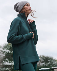 SPANX AirEssentials® Brushed Half Zip Tunic Meridian