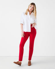 SPANXsupersmooth™ PerfectFit Ponte Slim Straight Pant Spanx True Red