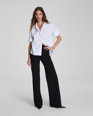 SPANXsupersmooth™ PerfectFit Ponte Wide Leg Pant | Classic Black