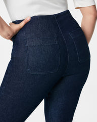 SPANXshape™ Original EveryWear Zero Waistband Micro Flare Jeans Raw Indigo