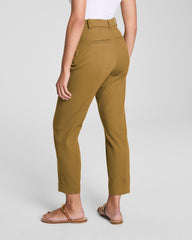 SPANXsupersmooth™ Stretch Twill Slim Straight Pant Flax