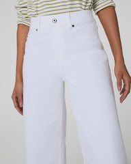SPANXshape™ Original EveryWear Cropped Wide Leg Jeans White