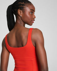 SPANXshape™ Ponte Midi Tank Dress Poppy