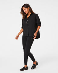 SPANXsupersmooth™ PerfectFit Ponte Zip Legging Classic Black