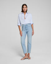 SPANXsculpt™ ReDefine Slim Straight Jeans Tidal Blue
