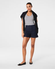 SPANXshape™ Original EveryWear Zero Waistband Jean Shorts, 5" Raw Indigo