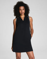 SPANX AirEssentials® Pique Polo Tank Dress Very Black