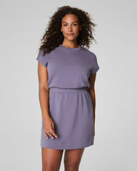 SPANX AirEssentials® Cinched Mini Dress Orchid Ash