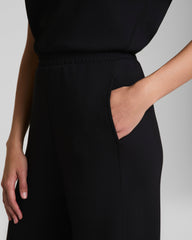 SPANX AirEssentials® Cap Sleeve Cinched Jumpsuit Very Black