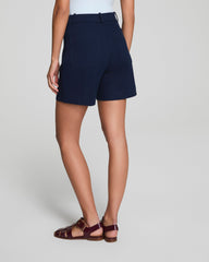 SPANXsupersmooth™ Stretch Twill Short, 7" | Timeless Navy