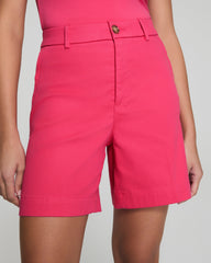 SPANXsupersmooth™ Stretch Twill Short, 7" Tulip