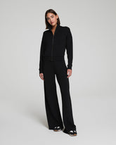SPANX AirEssentials® Wide Leg Track Pant | Very Black