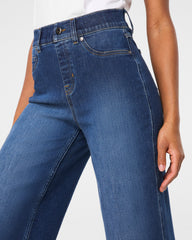 SPANXshape™ Original EveryWear Cropped Wide Leg Jeans Authentic Blue