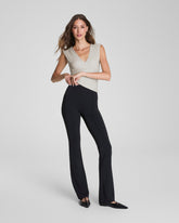 SPANXshape™ Scuba Micro Flare Legging Classic Black