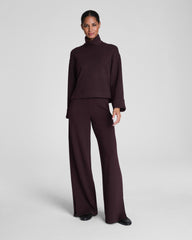 SPANX AirEssentials® Zero Waistband Wide Leg Pant Truffle Brown