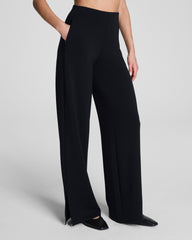 SPANX AirEssentials® Zero Waistband Wide Leg Pant | Very Black