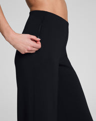 SPANX AirEssentials® Zero Waistband Wide Leg Pant | Very Black