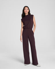 SPANX AirEssentials® Mockneck Jumpsuit Truffle Brown