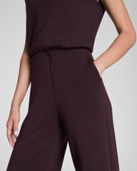 SPANX AirEssentials® Mockneck Jumpsuit Truffle Brown