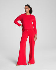 SPANX AirEssentials® Relaxed Long Sleeve Top SPANX® Red