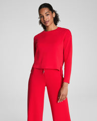 SPANX AirEssentials® Relaxed Long Sleeve Top SPANX® Red