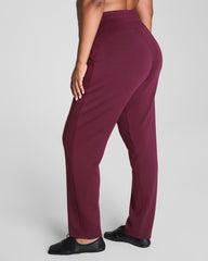 SPANX AirEssentials® Slim Straight Pant Plum Berry