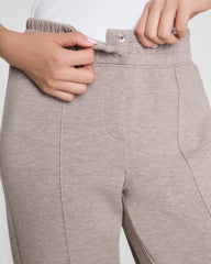 SPANX AirEssentials® Brushed Slim Straight Pant Birch Heather