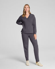 SPANX AirEssentials® Brushed Slim Straight Pant Heather Storm