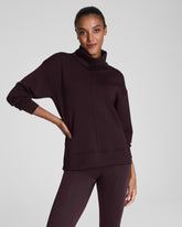 SPANX AirEssentials® Turtleneck Tunic Truffle Brown