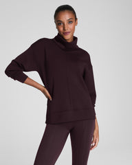 SPANX AirEssentials® Turtleneck Tunic Truffle Brown