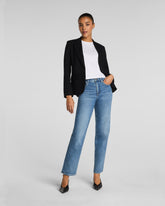 SPANXshape™ Authentic 360 Mid-Rise 90s Straight Leg Jeans | Elysian