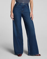 SPANXshape™ Authentic 360 Mid-Rise Wide Leg Jeans | Adriatic Blue