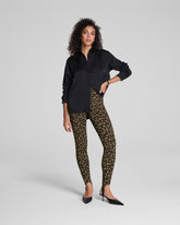 SPANXsupersmooth™ PerfectFit Ponte Stirrup Legging Light Leopard Print