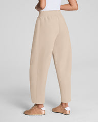 SPANX AirEssentials® Luxe Barrel Leg Pant with Shimmer Bone / Silver Shimmer