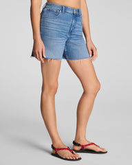SPANXshape™ Authentic 360 Raw Hem Jean Short, 5" | Elysian